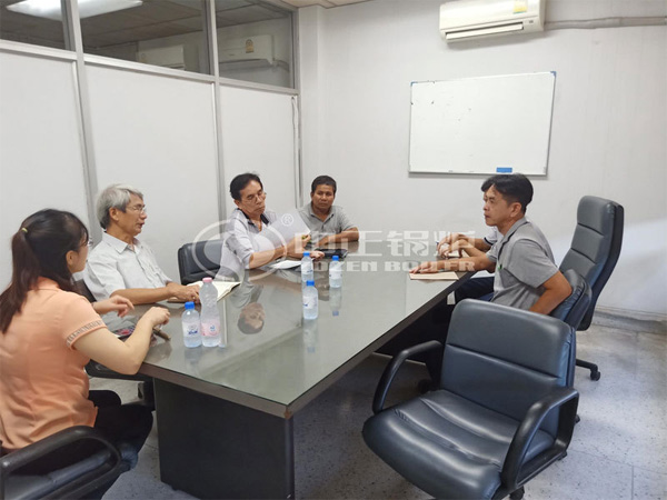 中正鍋爐售后團隊12月遠赴泰國提供專業服務