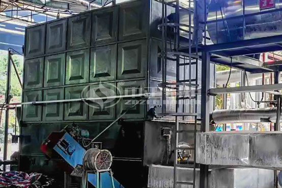 中信大錳礦業(yè)360萬大卡YLW系列有機(jī)熱載體鍋爐項目