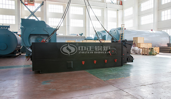 中國農大涿州科技園7MW WNS系列燃氣熱水鍋爐項目